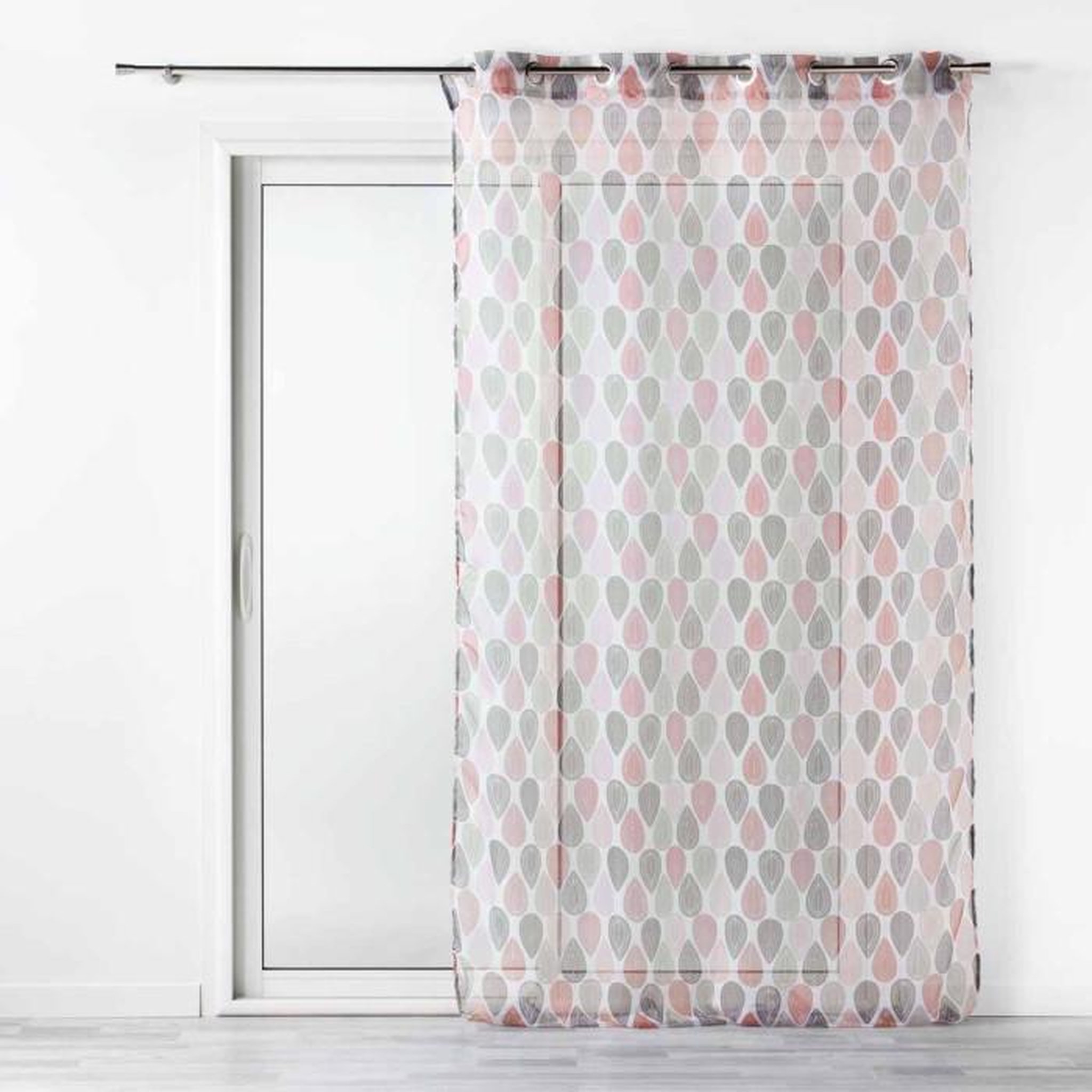 Voir la diapositive 1 : Paris Prix Rideau Voilage  Palpito  140x240cm Rose