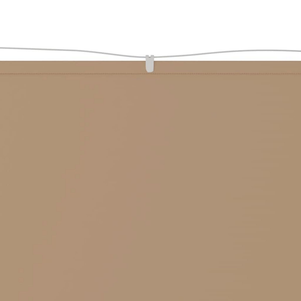 VIDAXL Auvent vertical Taupe 100x1200 cm Tissu oxford