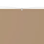 Voir la diapositive 3 : VIDAXL Auvent vertical Taupe 100x1200 cm Tissu oxford