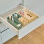 Voir la diapositive 3 : FIVE Lot de 4 Organisateurs de Tiroir  Boxy  27cm Vert & Beige