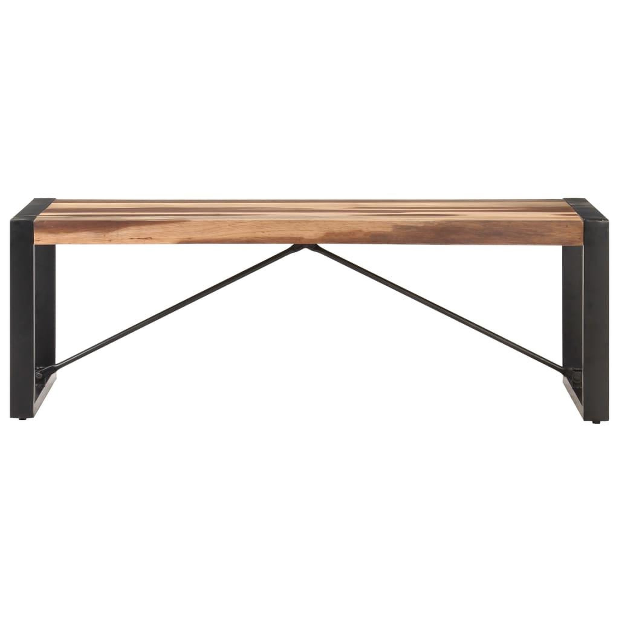 Voir la diapositive 2 : VIDAXL Table basse 120x60x40 cm Bois massif