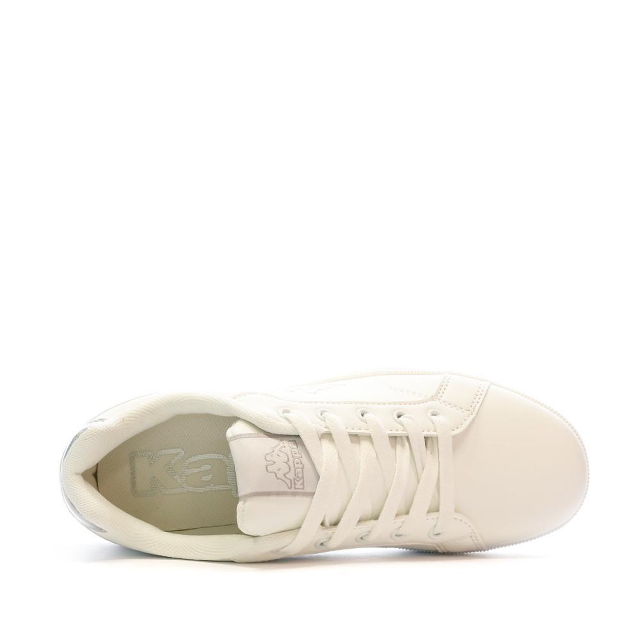 Voir la diapositive 4 : KAPPA Baskets Blanches femme Kappa Adenis
