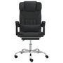 Voir la diapositive 3 : VIDAXL Fauteuil de massage inclinable de bureau Noir Similicuir