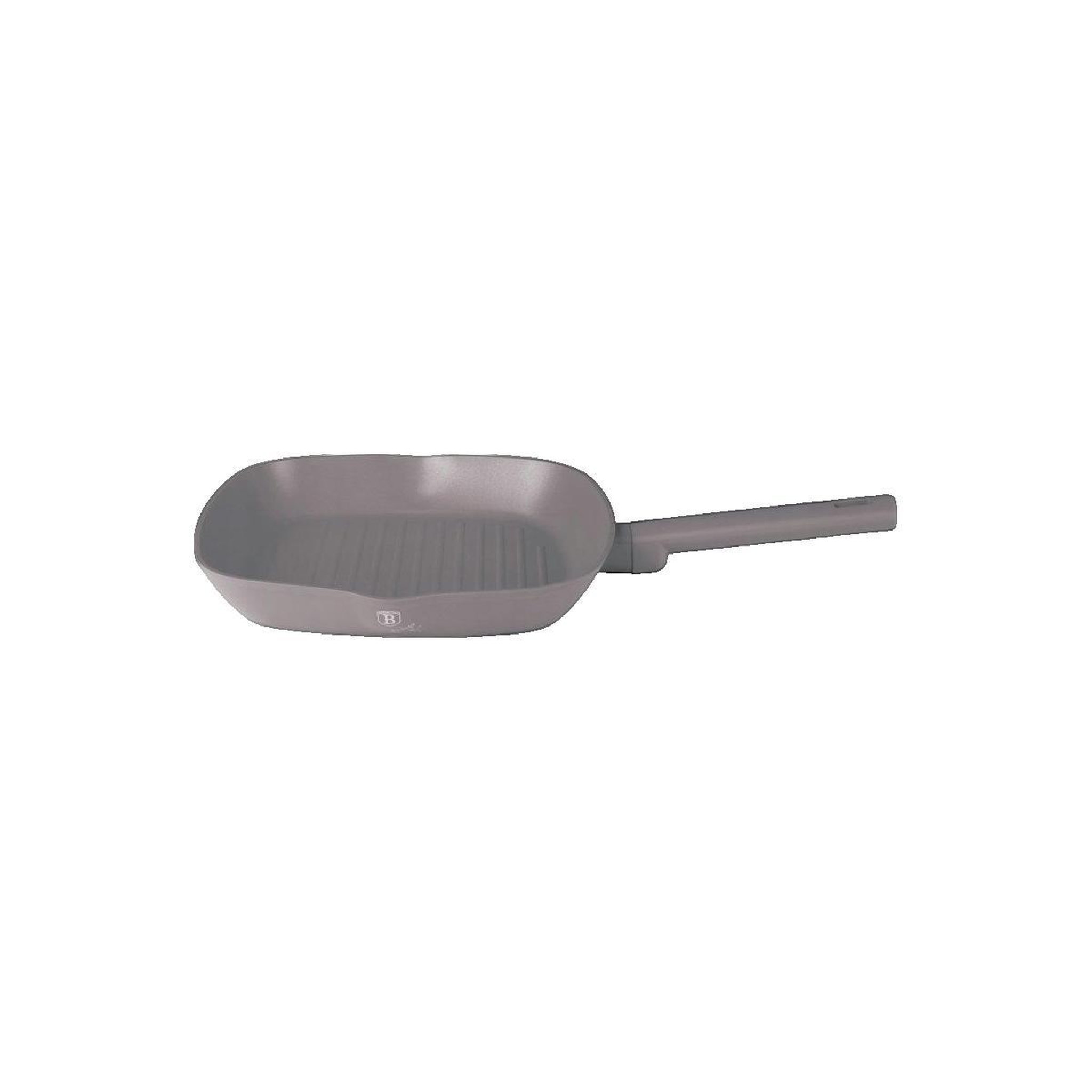 Voir la diapositive 3 : BERLINGER HAUS Poêle à griller Berlinger Haus Taupe 28 cm en aluminium forgé avec revêtement antiadhésif triple TitanPro