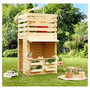 Voir la diapositive 2 : Soulet Cabane de jardin enfant - Bois - H2,28 - SHOPPING