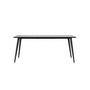 Voir la diapositive 3 : Paris Prix Table à Manger Design  Dipp  180cm Noir