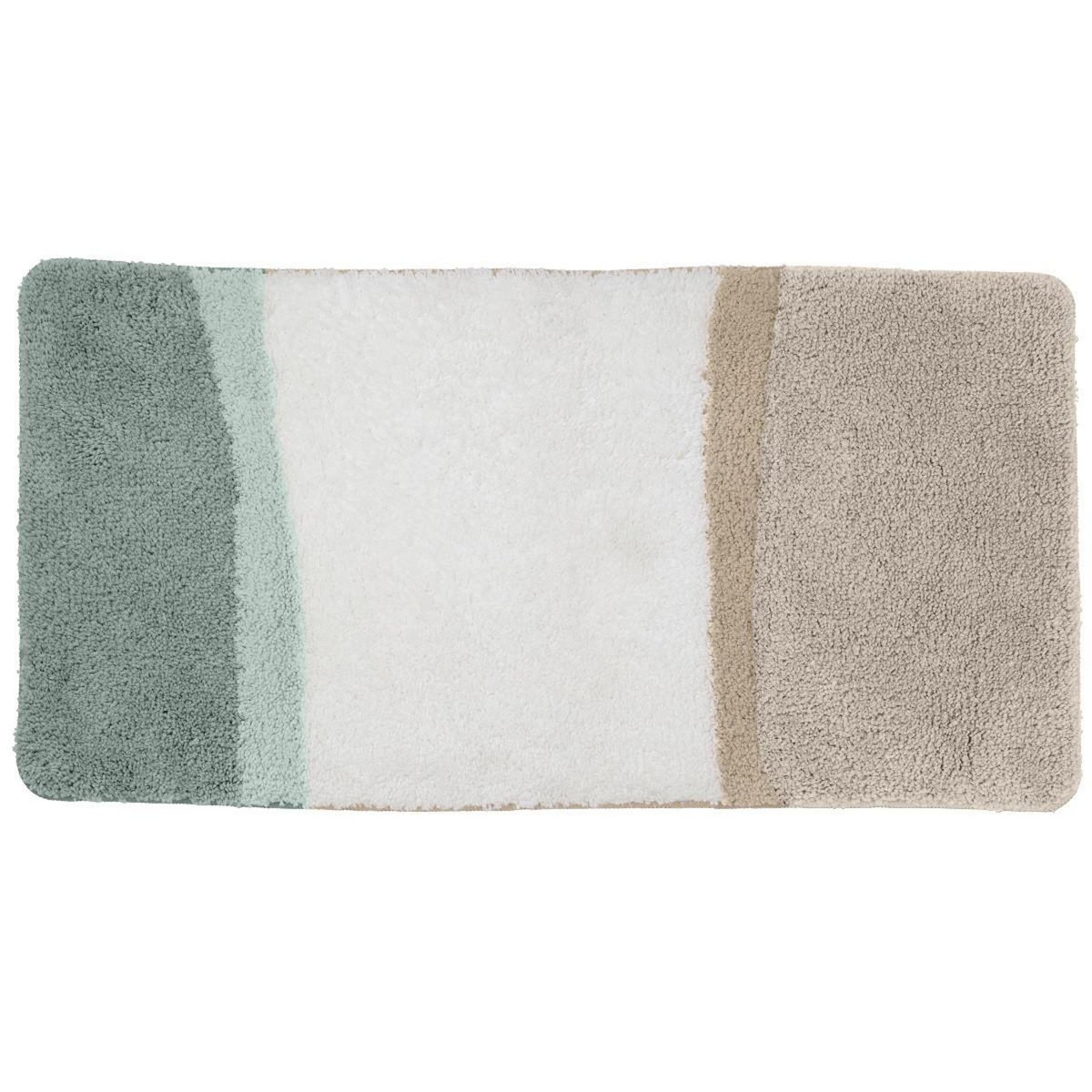GUY LEVASSEUR Tapis de bain déco en polyester 60x120cm