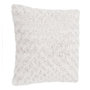 Voir la diapositive 1 : ATMOSPHERA Coussin Imitation Fourrure  Bouclée  45x45cm Écru