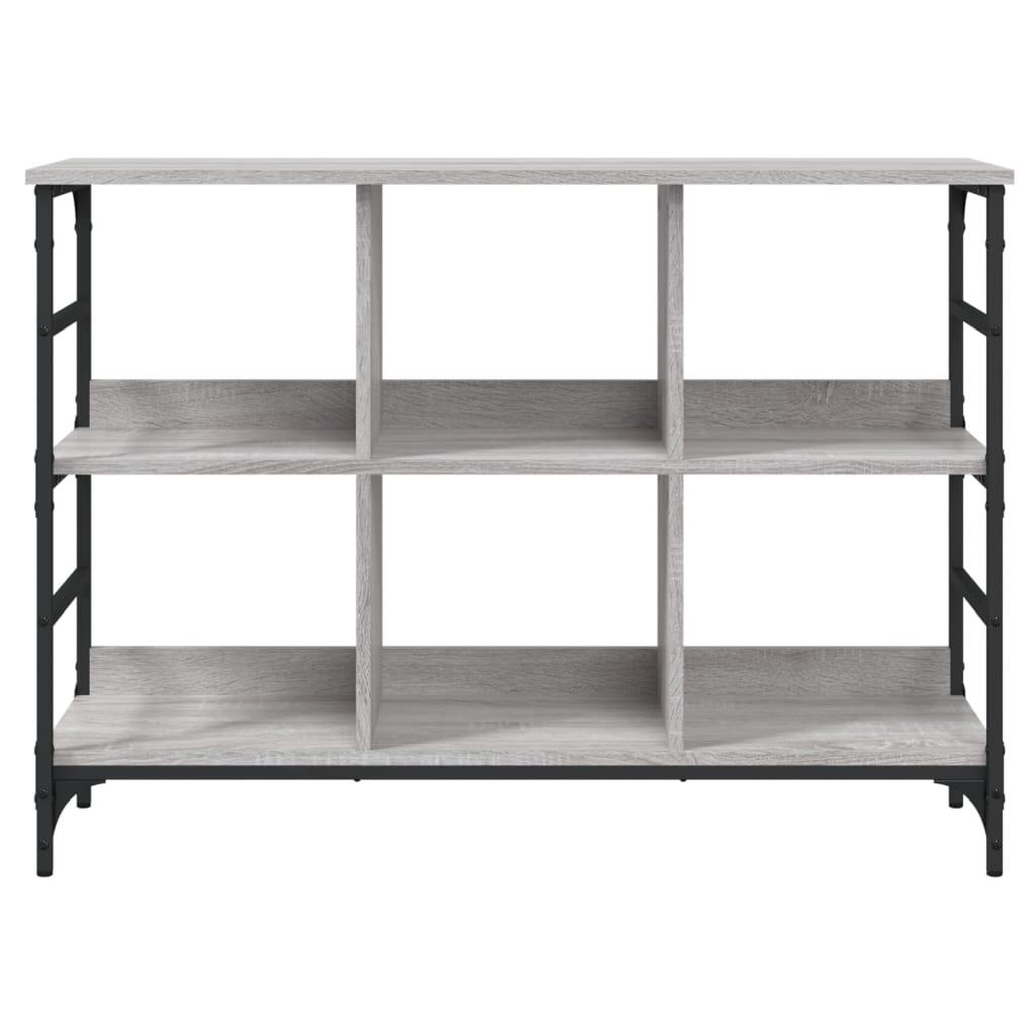 Voir la diapositive 4 : VIDAXL Buffet sonoma gris 102x32x73,5 cm bois d'ingenierie