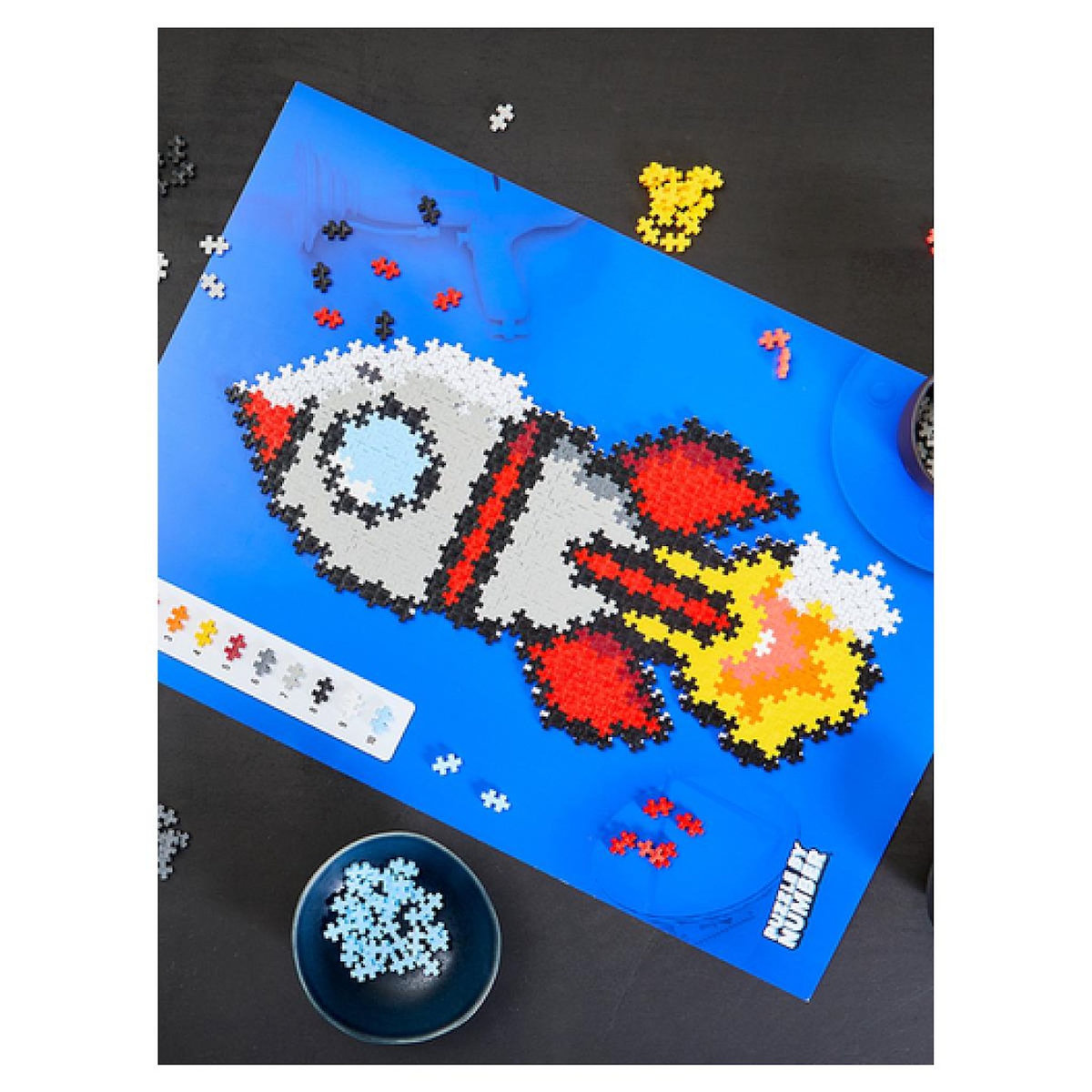 PlusPlus Plus-Plus Rocket Puzzle en cubes 500 pièces