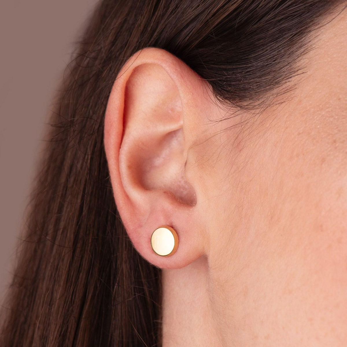 L'ATELIER D'AZUR Boucles d'Oreilles Or 18 Carats 750/000 Jaune Rondes