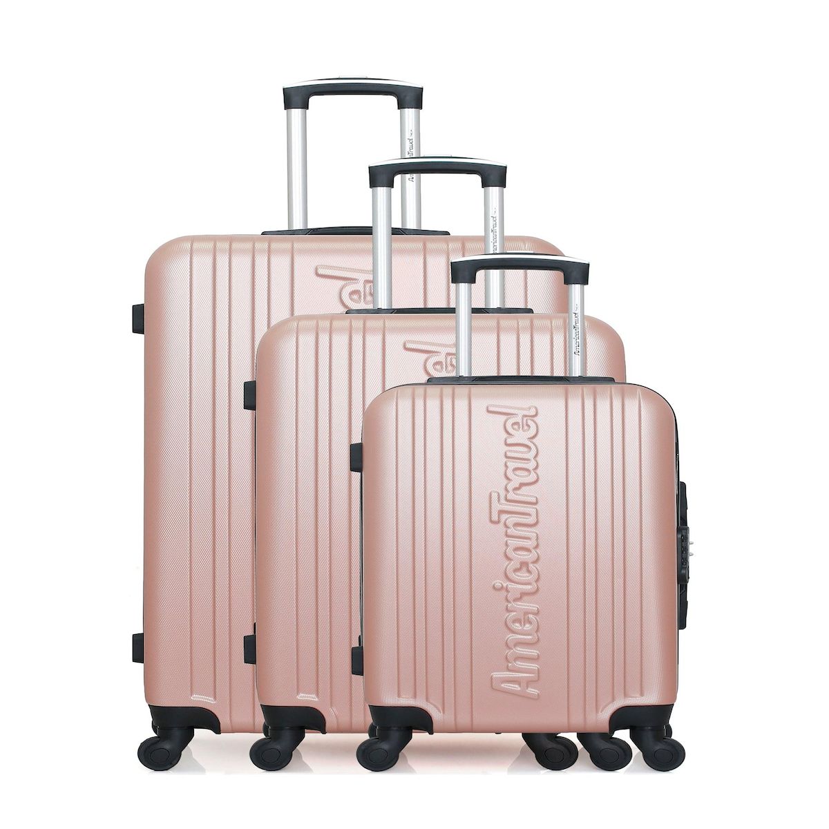 AMERICAN TRAVEL AMERICAN TRAVEL - Set de 3 Valises SPRINGFIELD 75 cm 4 Roues