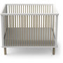 Voir la diapositive 4 : Habitat et Jardin Lit bébé évolutif en bois   Ochna   - 70 x 140 cm - Blanc