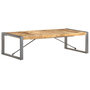 Voir la diapositive 1 : VIDAXL Table basse 140x70x40 cm Bois de manguier brut