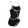 Voir la diapositive 2 : ARENA Maillot de bain Noir/Blanc Femme Arena Icons Super Fly