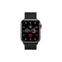 Voir la diapositive 2 : IBROZ Bracelet Apple Watch 38/40/41mm Maille noir