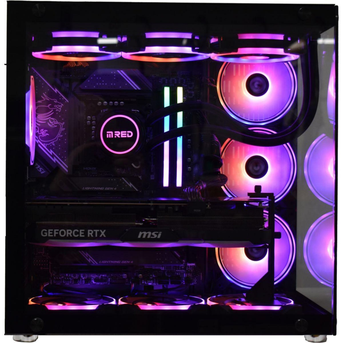 MRED PC Gamer GeForce RTX 4070Ti Super I5 32Go 2To