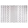 Voir la diapositive 1 : VIDAXL Tapis lavable antiderapant 160x230 cm noir et blanc