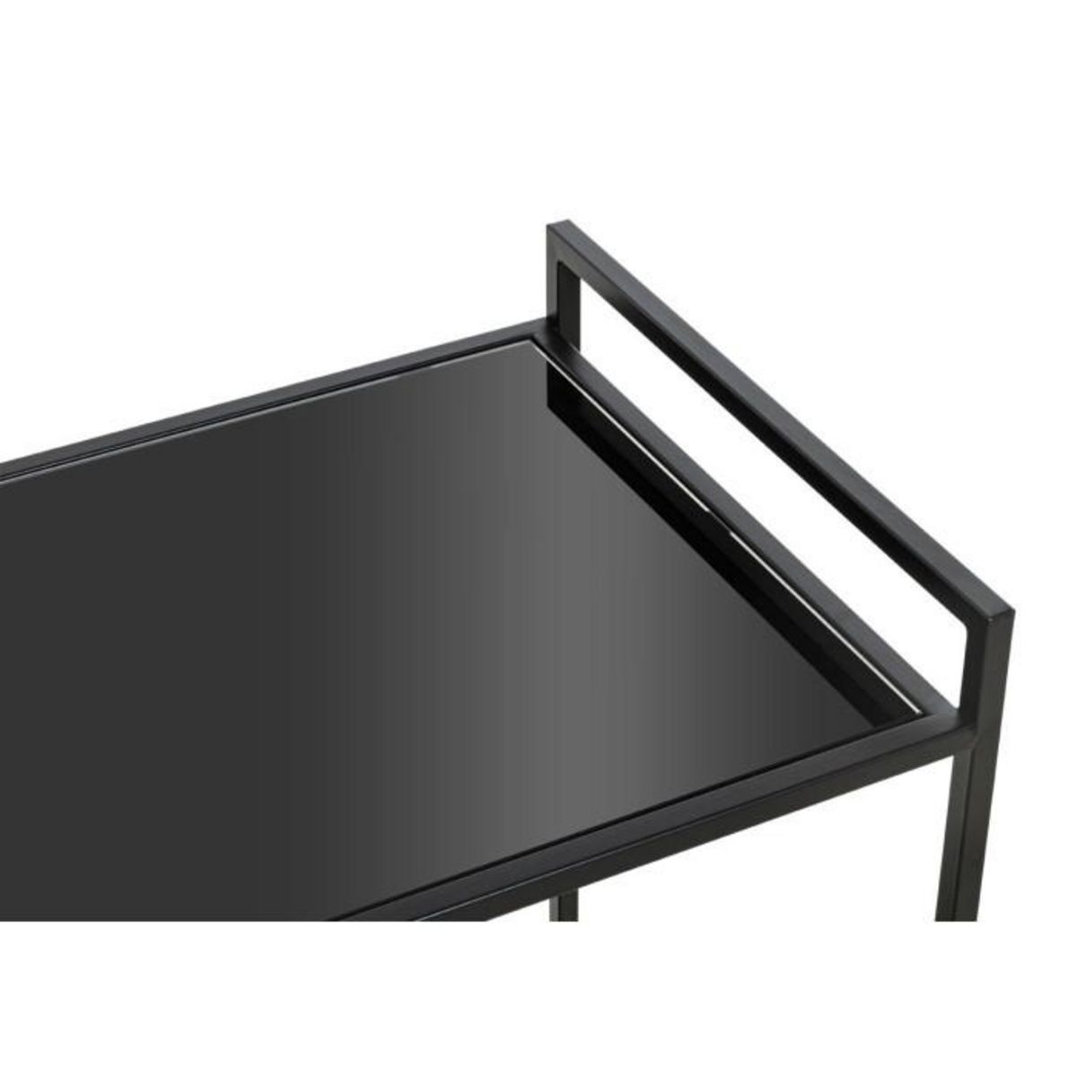 Paris Prix Desserte de Cuisine Design  Monano  69cm Noir