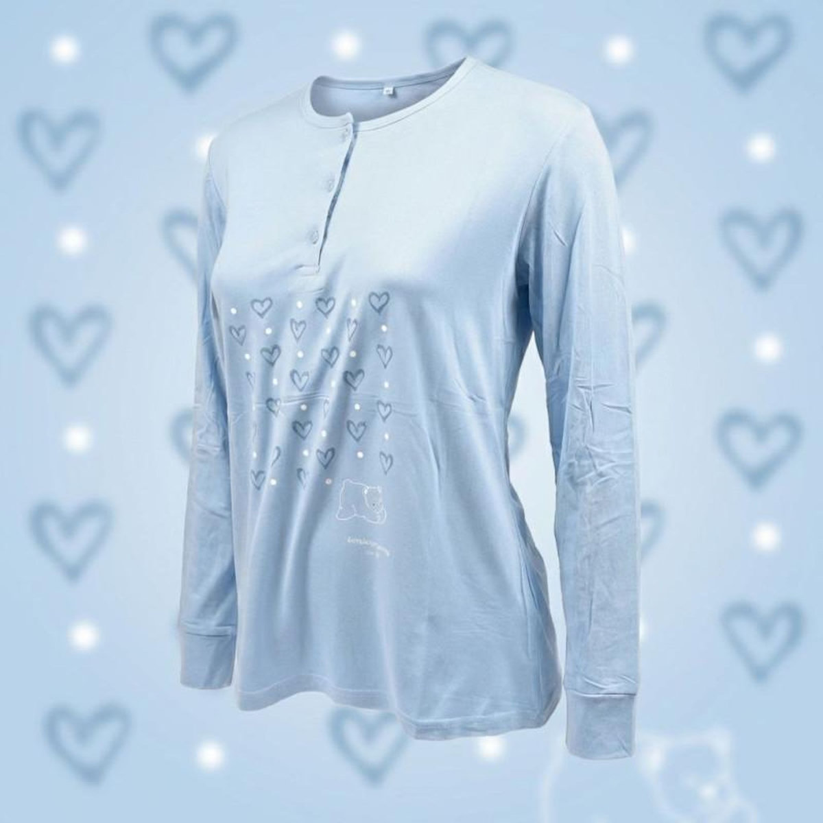 OZABI OZABI Ensemble Pyjama Long Femme Haut Manches Longues