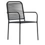 Voir la diapositive 2 : VIDAXL Chaises de jardin lot de 2 Corde en coton et acier Noir