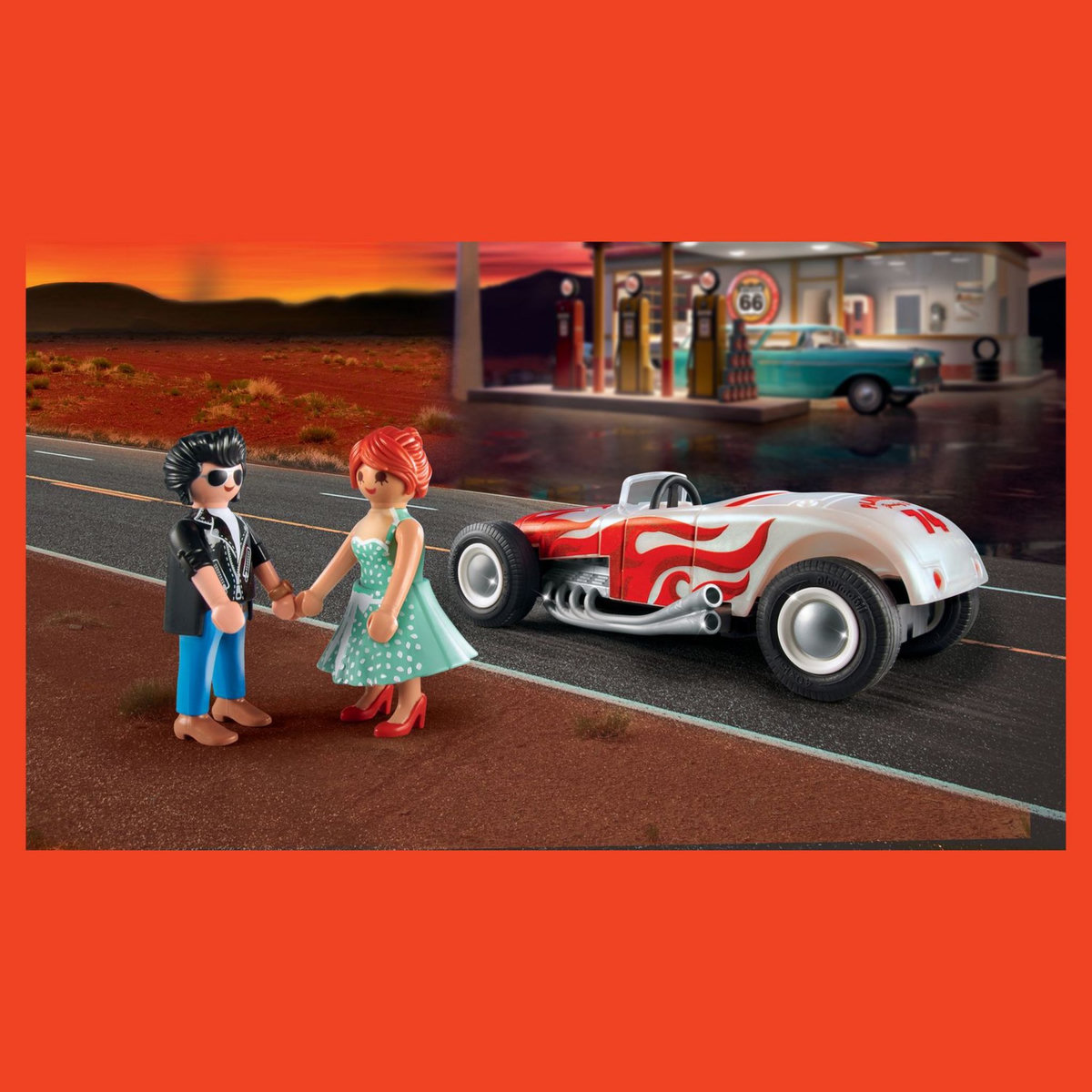 PLAYMOBIL 71078 Voiture vintage couple 
