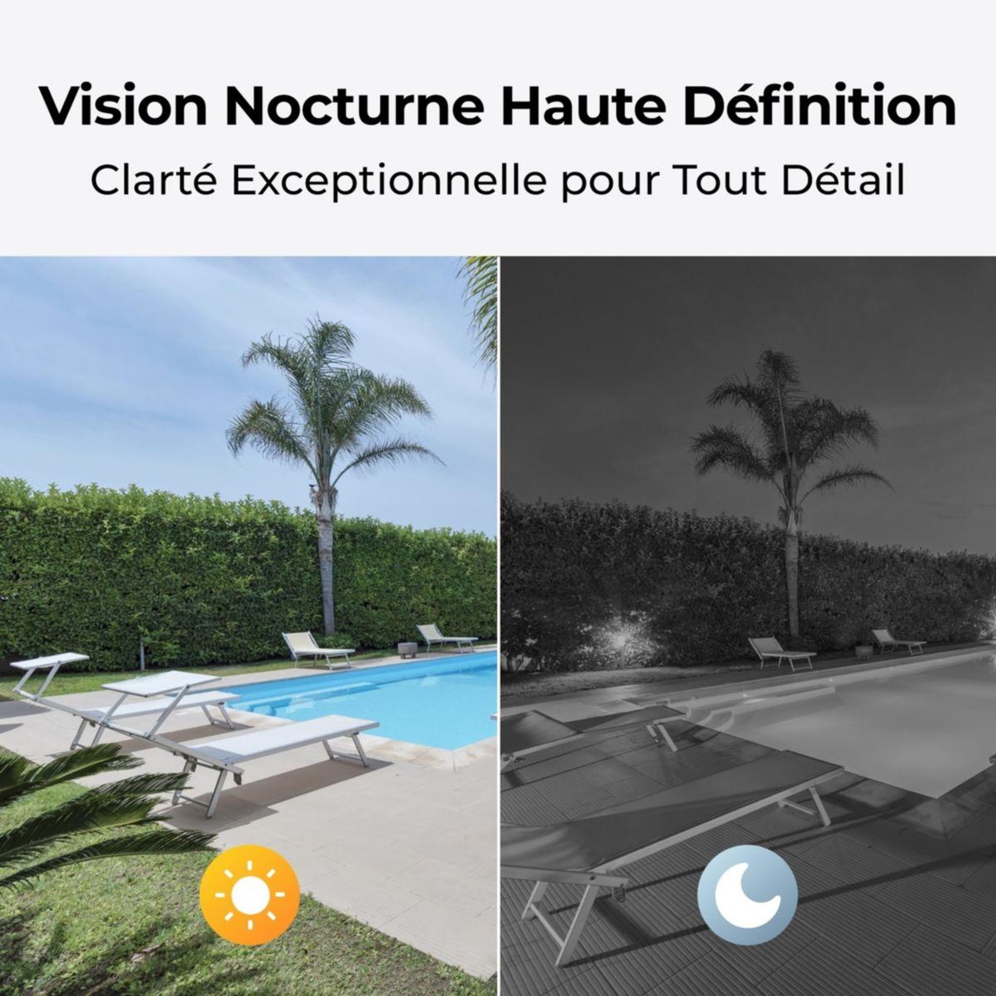 Voir la diapositive 3 : REOLINK Caméra de surveillance w320 blanche