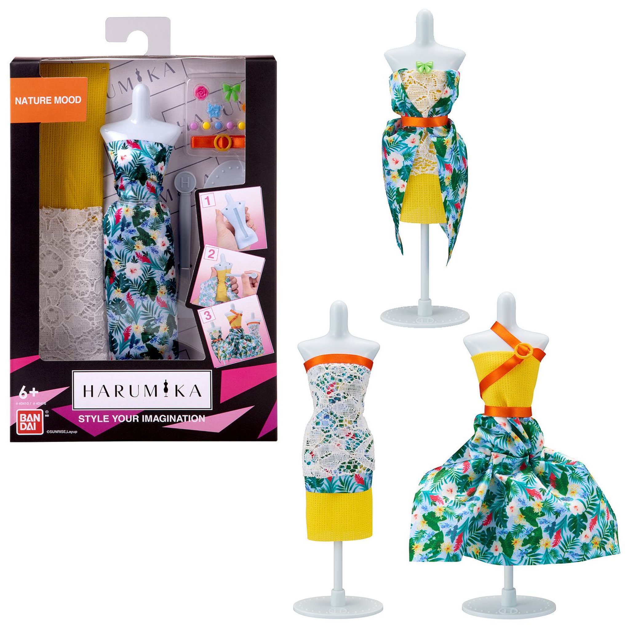 Voir la diapositive 5 : BANDAI Harumika coffret styliste de démarrage
