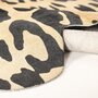  Tapis en peau de vache jaguar 180x250cm