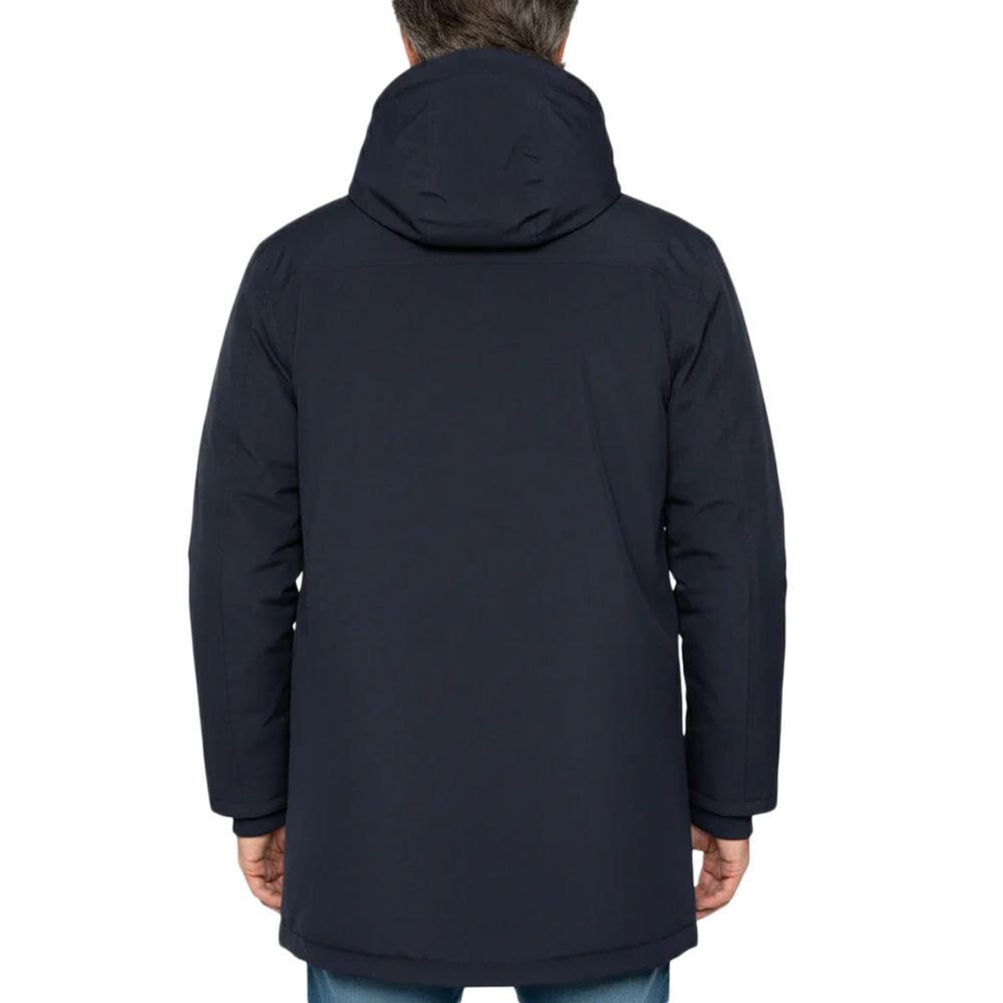 Voir la diapositive 2 : Schott Parkas Marine Homme Schott Parka Fixe Doublee Sherpa