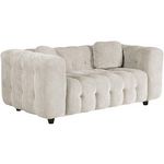 Habitat et Jardin Canapé droit en tissu chenille  Vendome  - 2 places - Beige