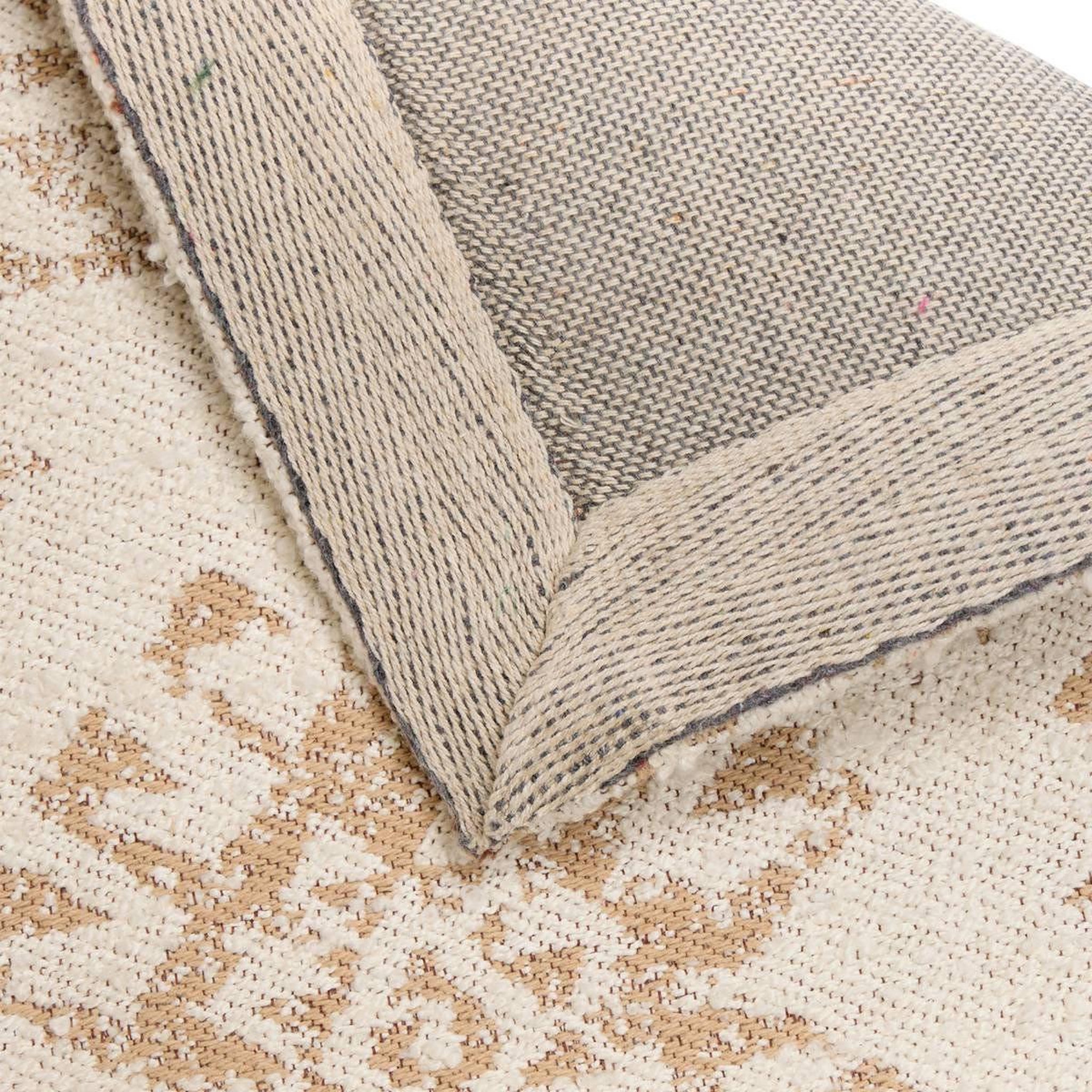 Voir la diapositive 2 : ATMOSPHERA Tapis à motifs tissés  ozel  120x170cm beige