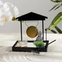 Voir la diapositive 4 : ATMOSPHERA Jardin zen Tori - 12 x 15 cm - Noir
