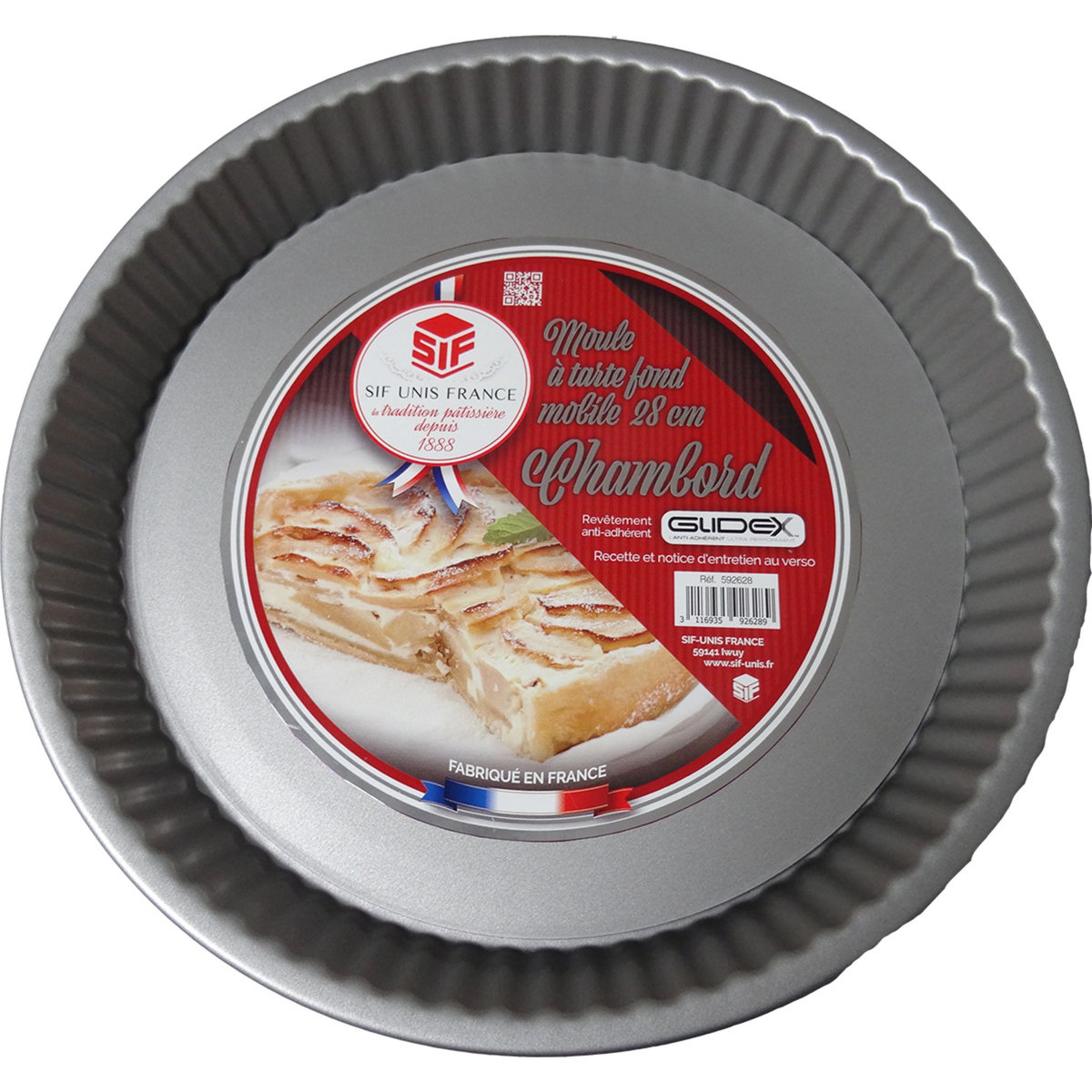 Moule à tarte CHAMBORD 28 cm