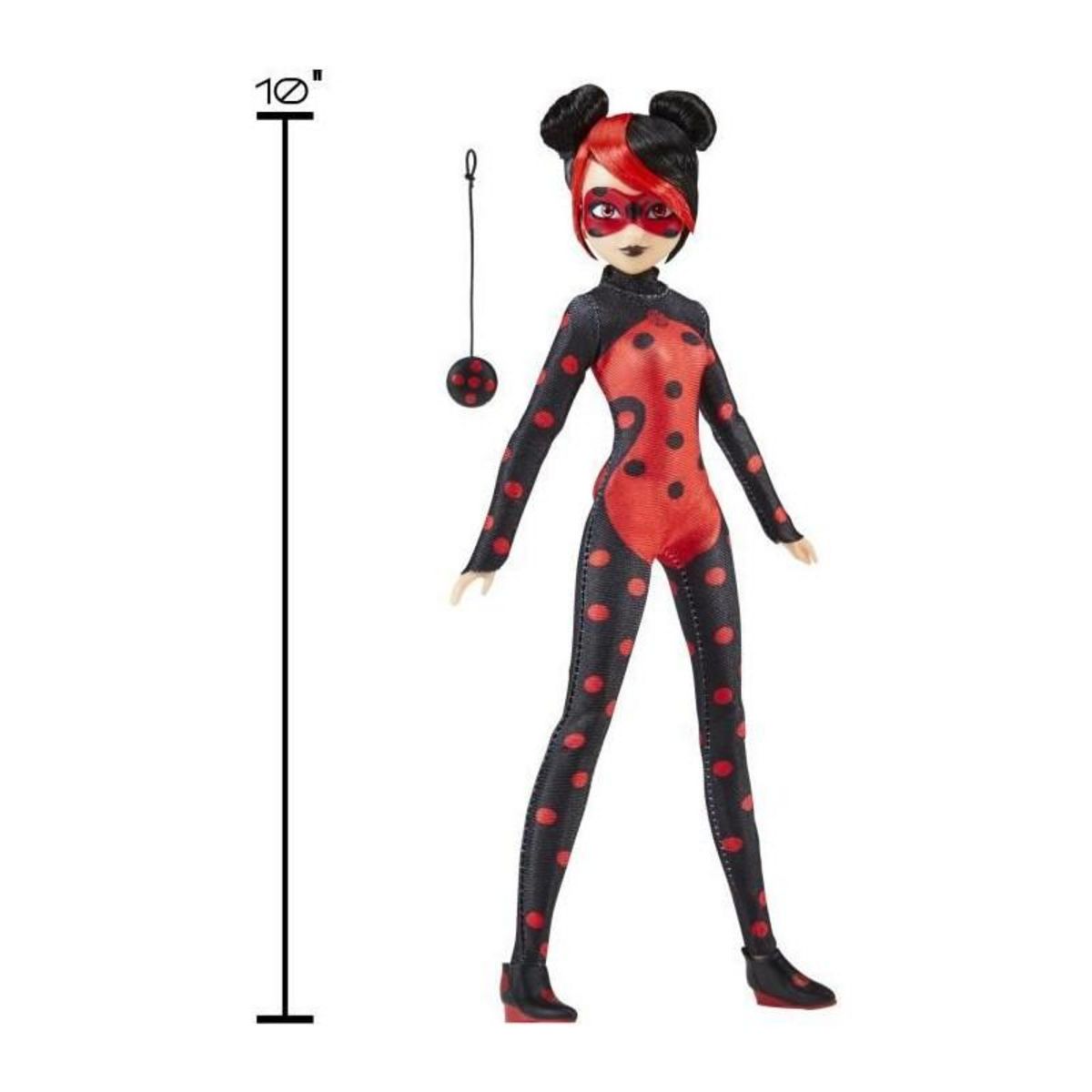 BANDAI Poupée articulée - BANDAI - Miraculous World Paris - Shadybug - 26 cm
