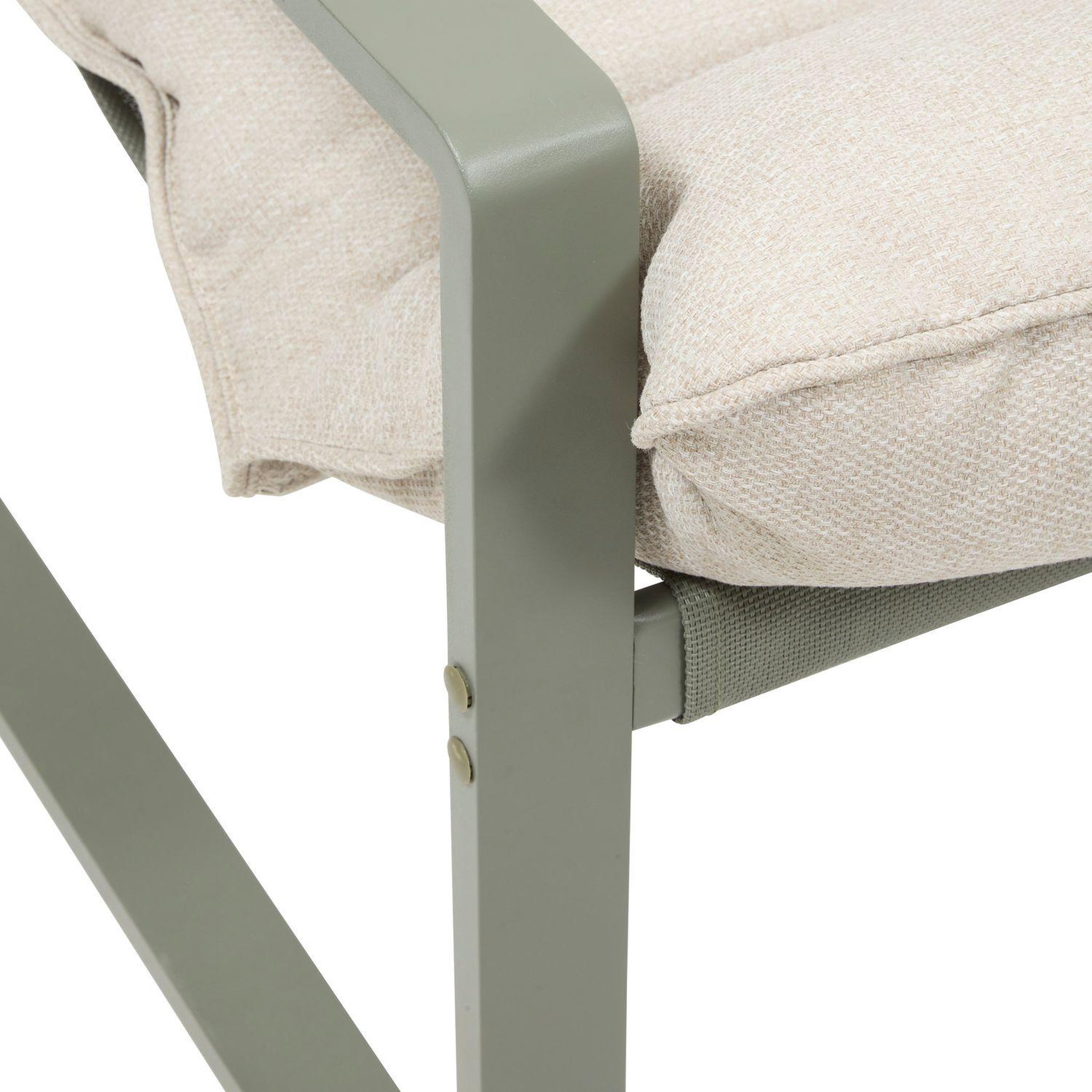 Voir la diapositive 5 : HESPERIDE Fauteuil de jardin en aluminium avec repose-pieds lambinio