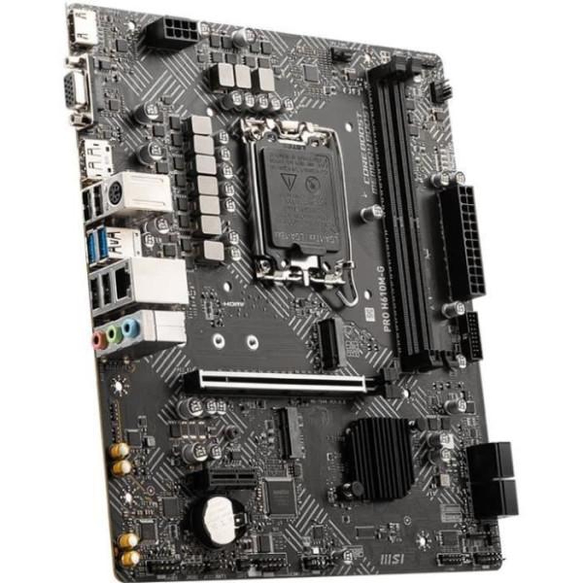 Voir la diapositive 4 : MSI Carte mere - MSI - PRO H610M-G Intel H610 LGA 1700 micro ATX
