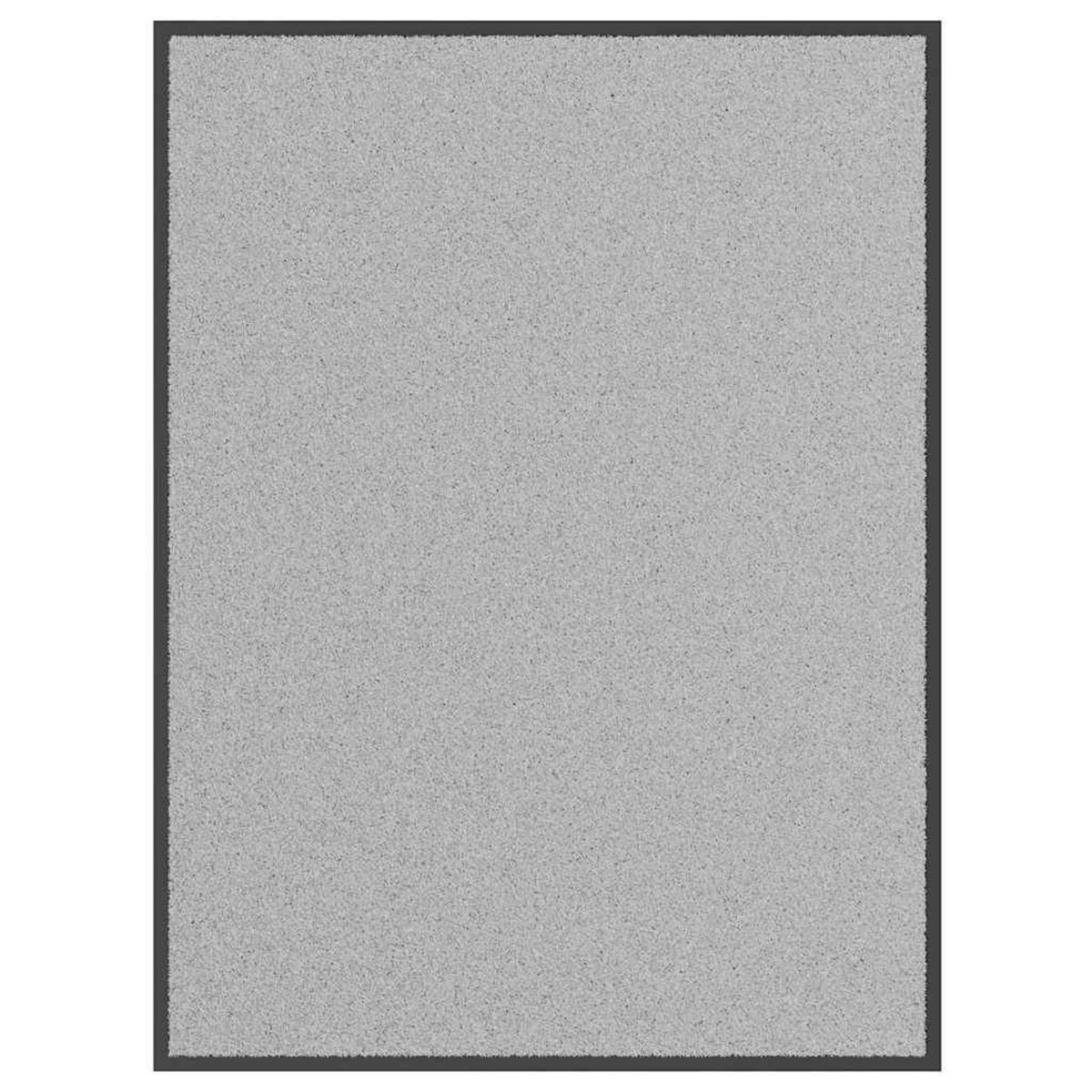 VIDAXL Paillasson Gris 80x120 cm