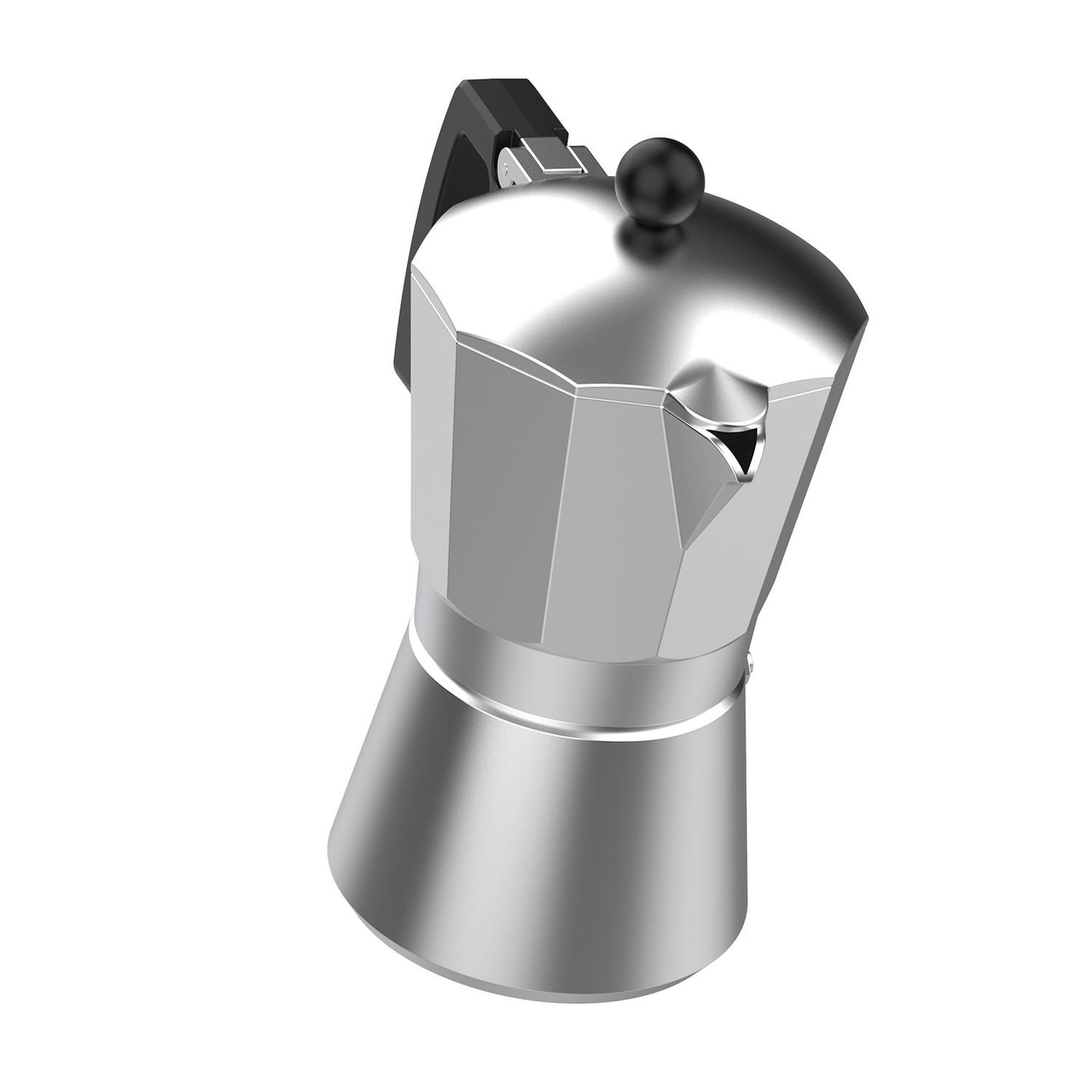 Voir la diapositive 3 : Taurus Taurus Minimoka 12 Cafetière à moka Argent