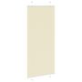 Voir la diapositive 4 : VIDAXL Store plisse creme 100x200cm largeur du tissu 99,4 cm polyester