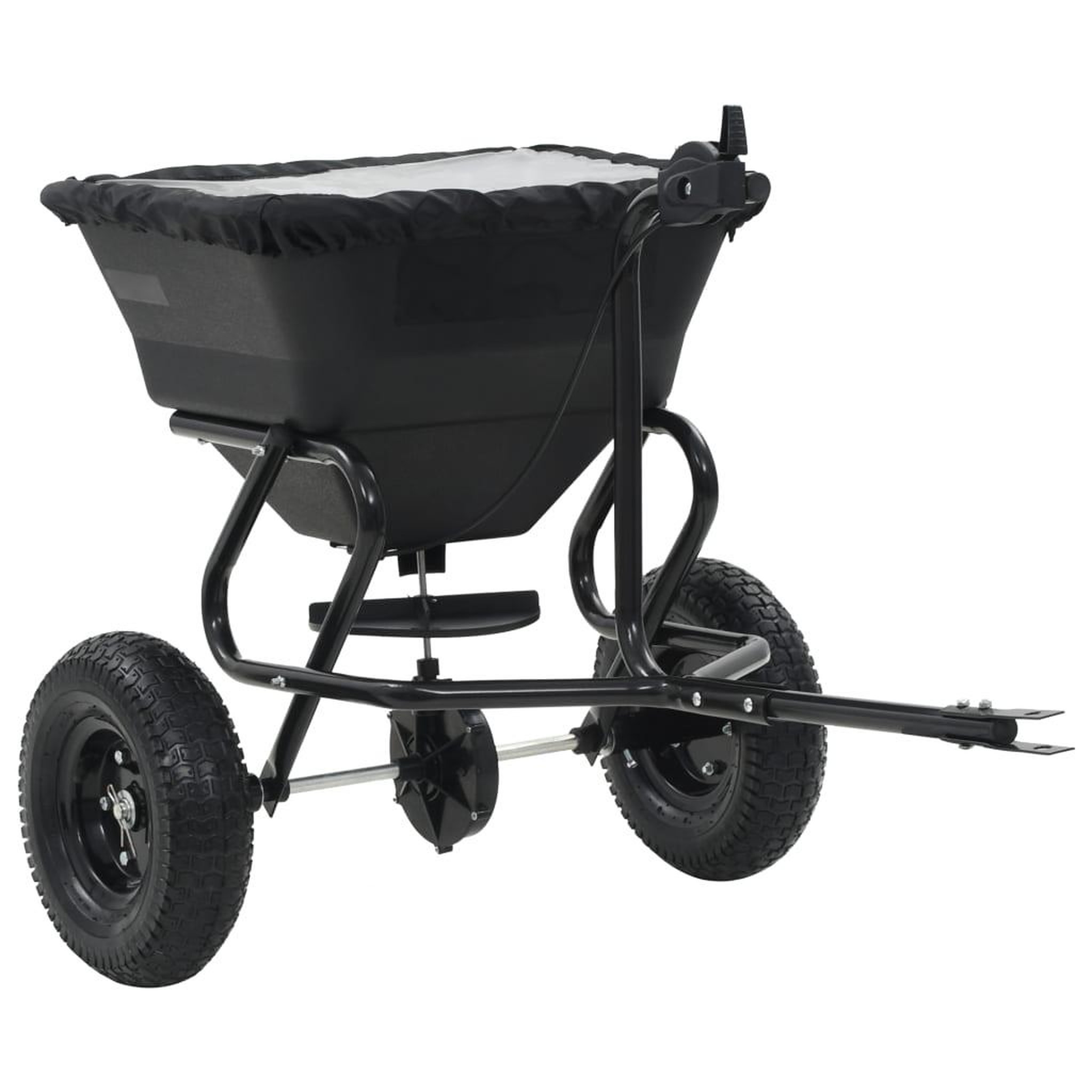 Voir la diapositive 3 : VIDAXL Distributeur de sel remorque pvc et acier 125 x 74 x 79 cm 45 l