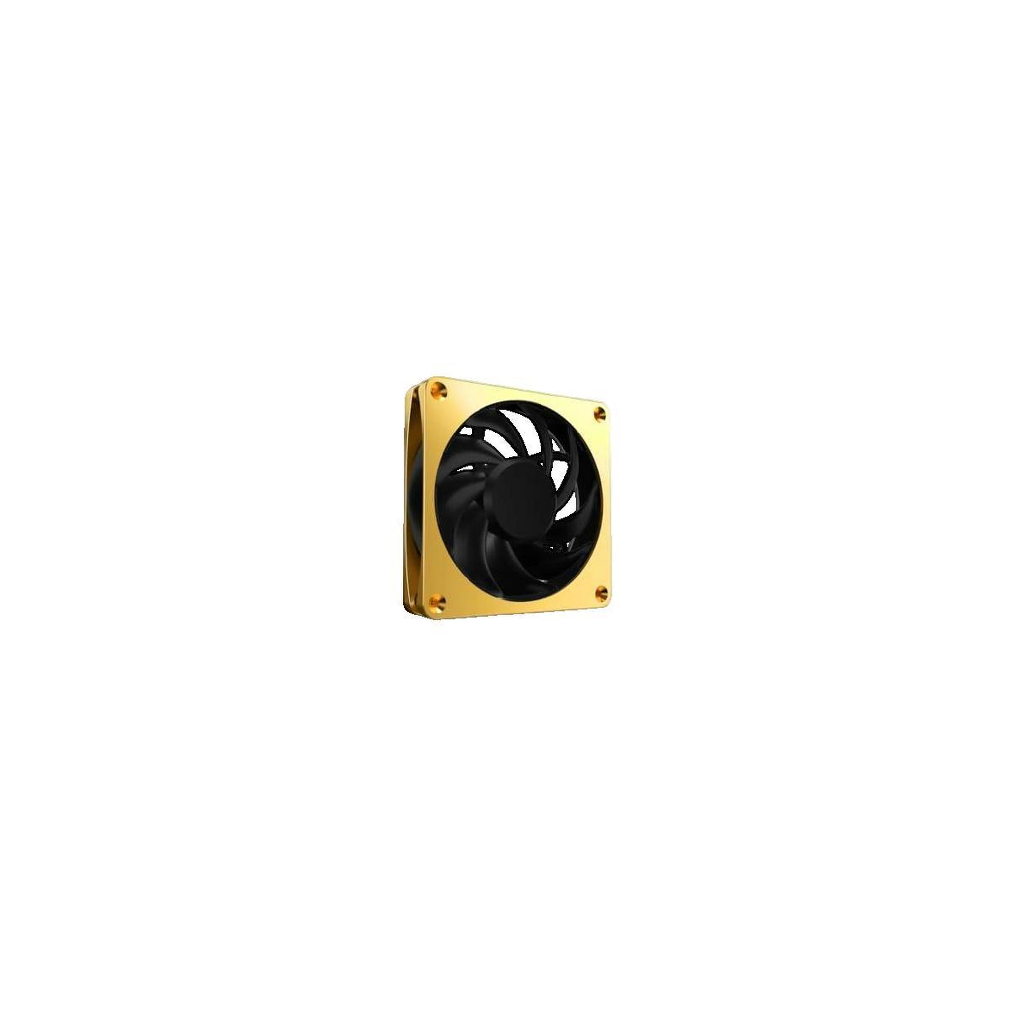 ALPHACOOL Ventilateur Alphacool Apex Stealth Metal 120 mm Or