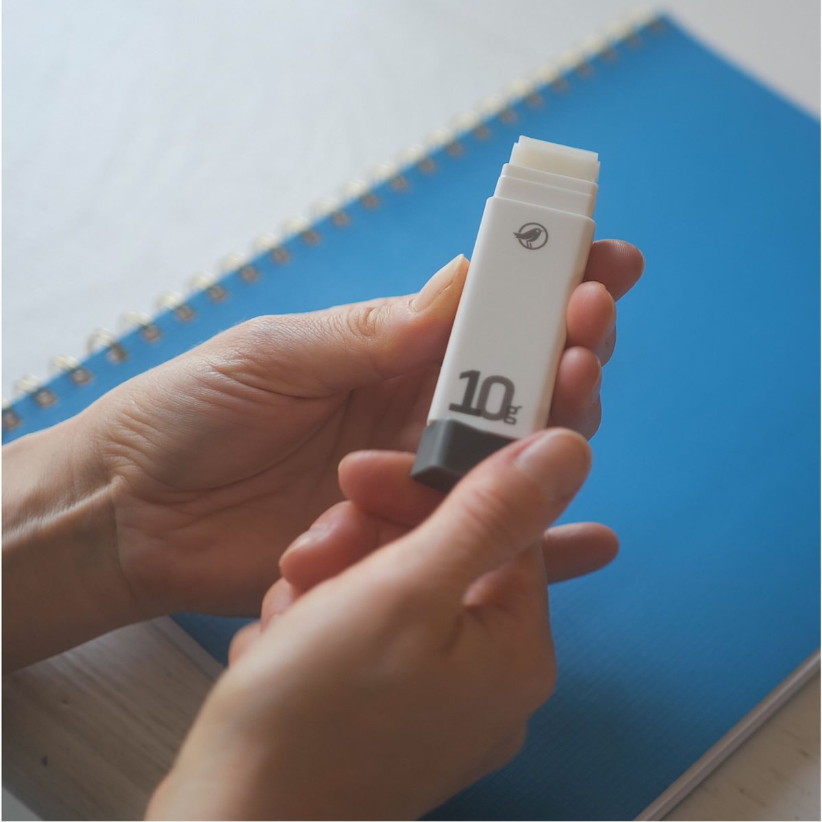 AUCHAN Lot de 2 bâtons de colle rectangulaire en matières recyclées - 10g