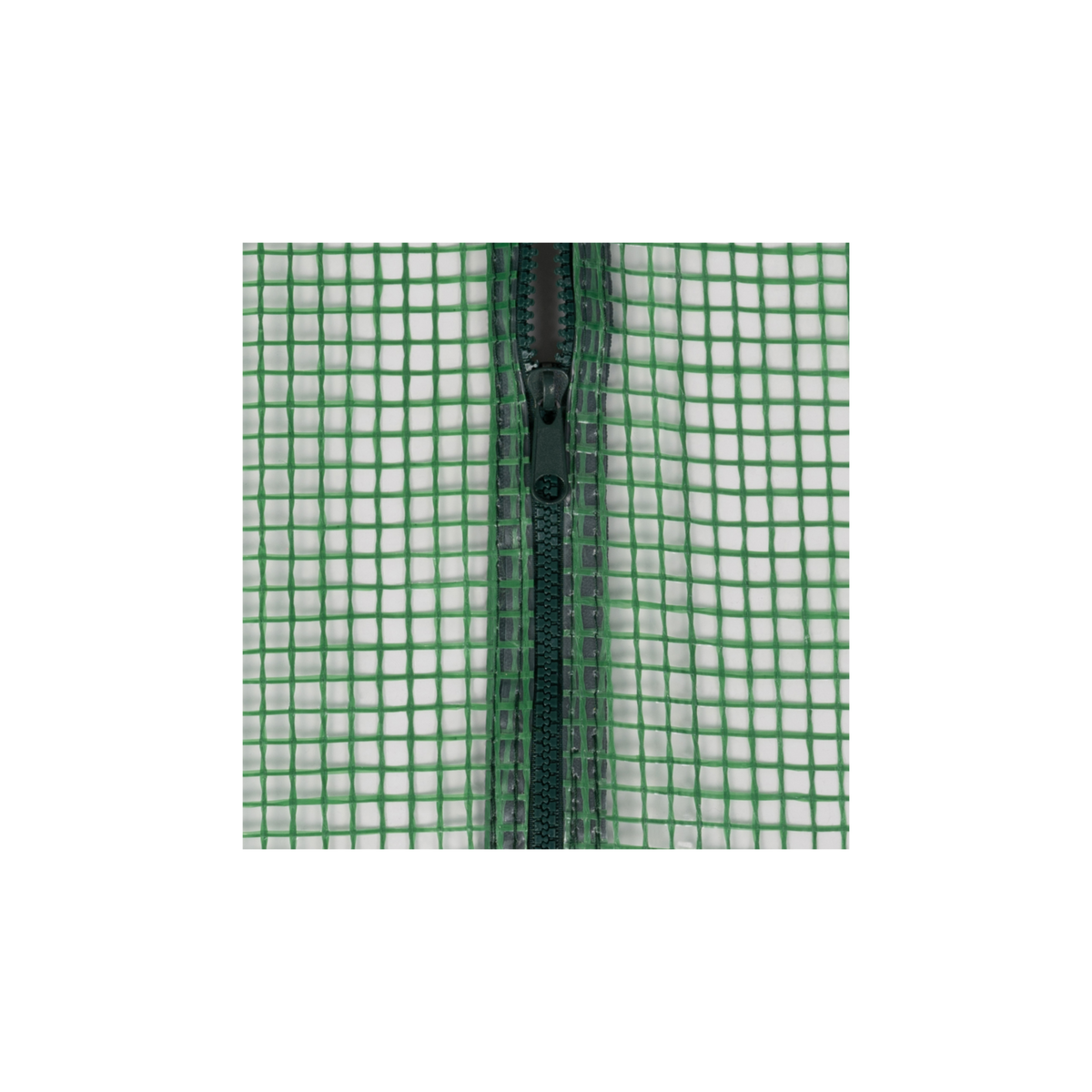 ID MARKET Serre tunnel de jardin 12M² verte gamme maraîchère ZEBRA 4x3M