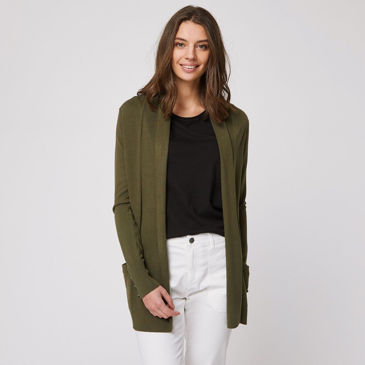 Gilet vert kaki femme new arrivals