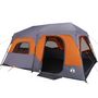 Voir la diapositive 3 : VIDAXL Tente familiale 9 personnes liberation rapide impermeable