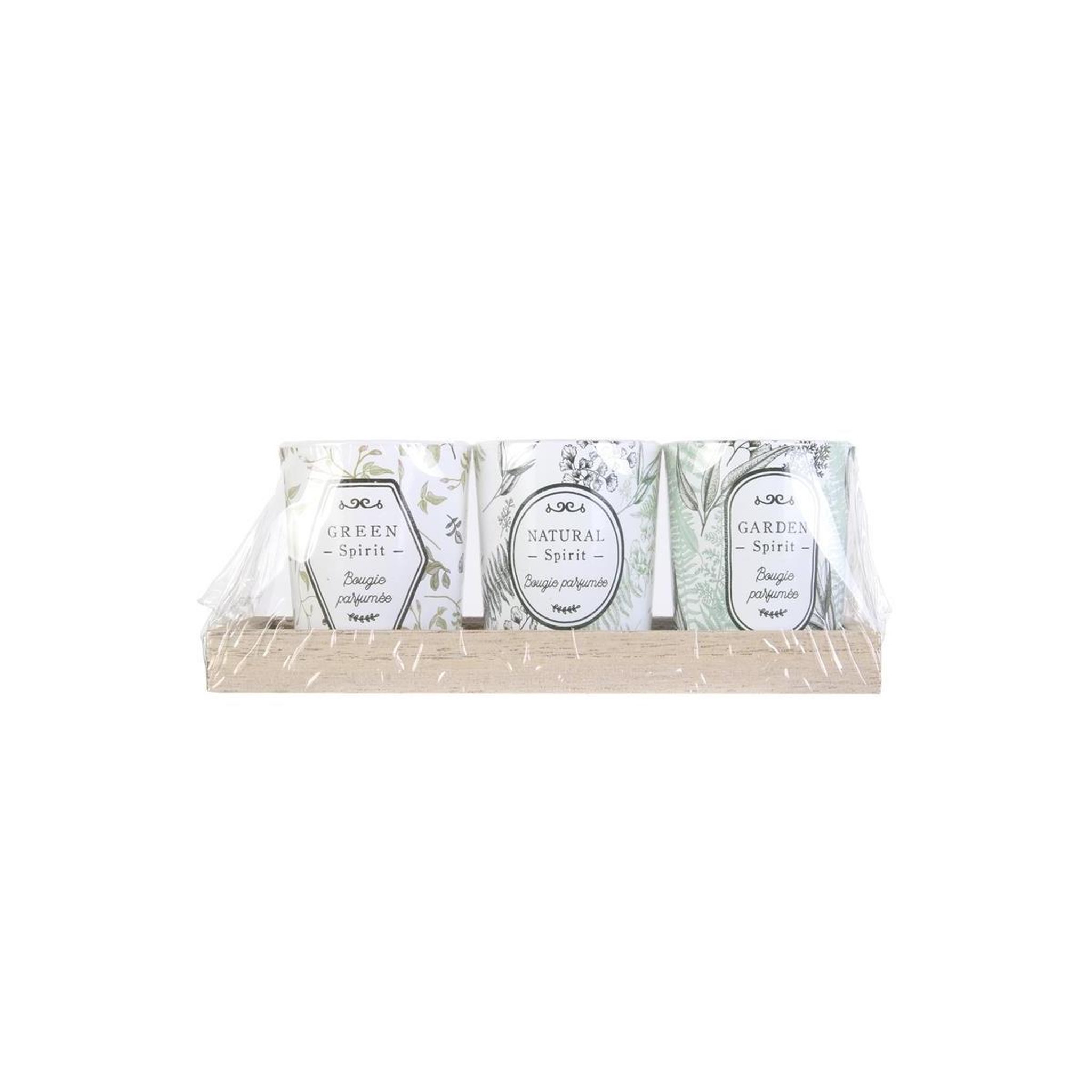 Voir la diapositive 3 : The Home Deco Factory Lot de 3 bougies parfumées  garden  5cm fleurs de coton