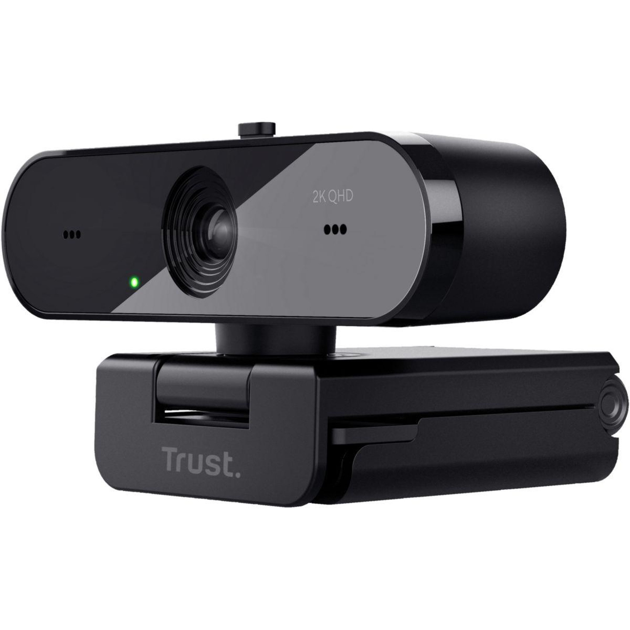 Voir la diapositive 3 : Trust Webcam 2k qhd taxon noir