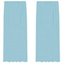 Voir la diapositive 2 : VIDAXL Rideaux en voile avec boucles 2 pcs turquoise 140x225 cm