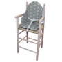 Voir la diapositive 6 : Monsieur Bébé Coussin d'assise universel Miam avec harnais pour chaise haute bébé